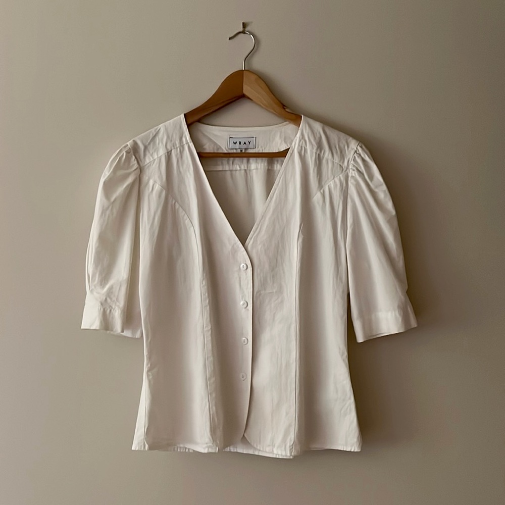 Wray NYC puff sleeve blouse